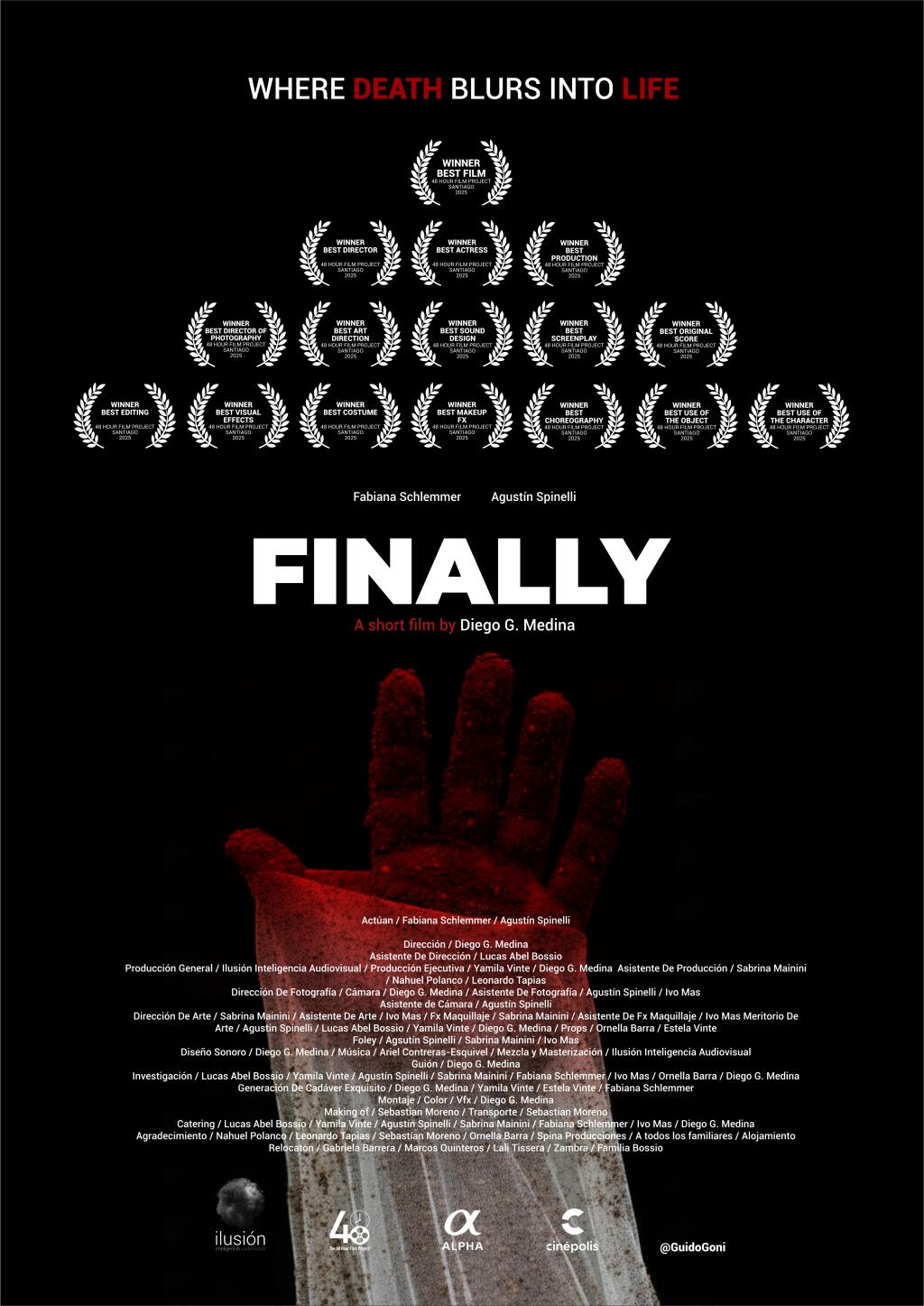Filmposter for FINALMENTE
